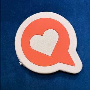 Zipper Heart Pencil Pouch | Silicone (PVC Free) | More Than Magic